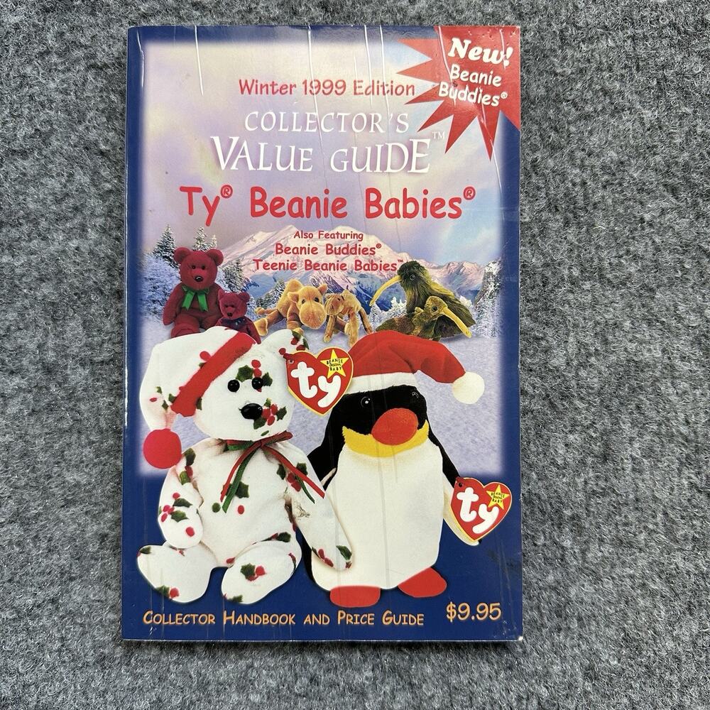 1999 Winter, Ty Beanie Babies Collector's Handbook & Value/Price Guide - Nice